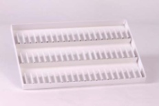 Papírové plato pro testovací ampulky
